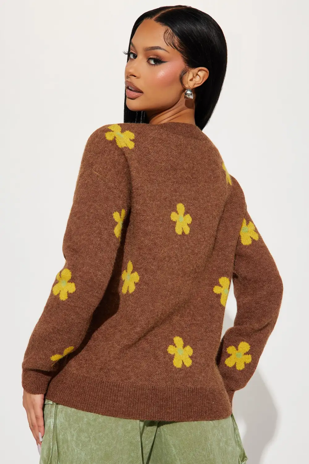 Pick Me Sweater - Brown