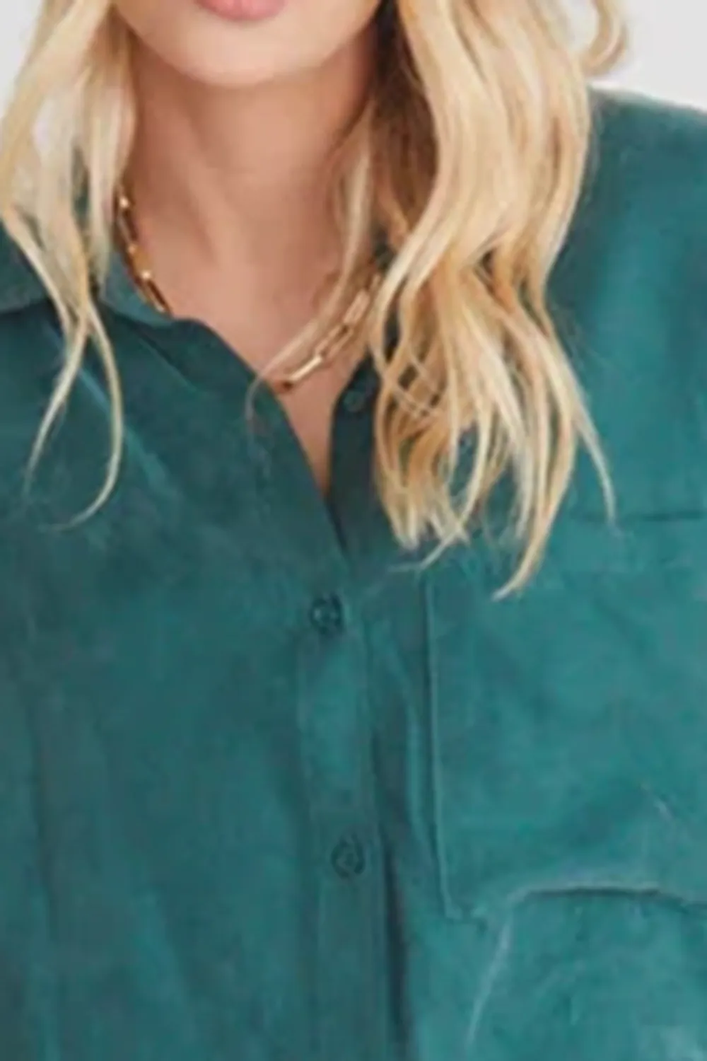 Long Sleeve Oversized Shirt