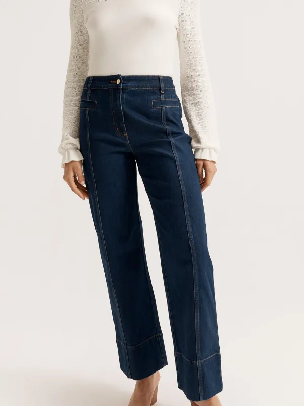 Slim-Fit Round Neck Jumper