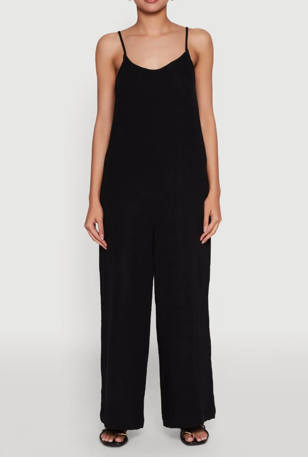 V-Neck Camisole Jumpsuit