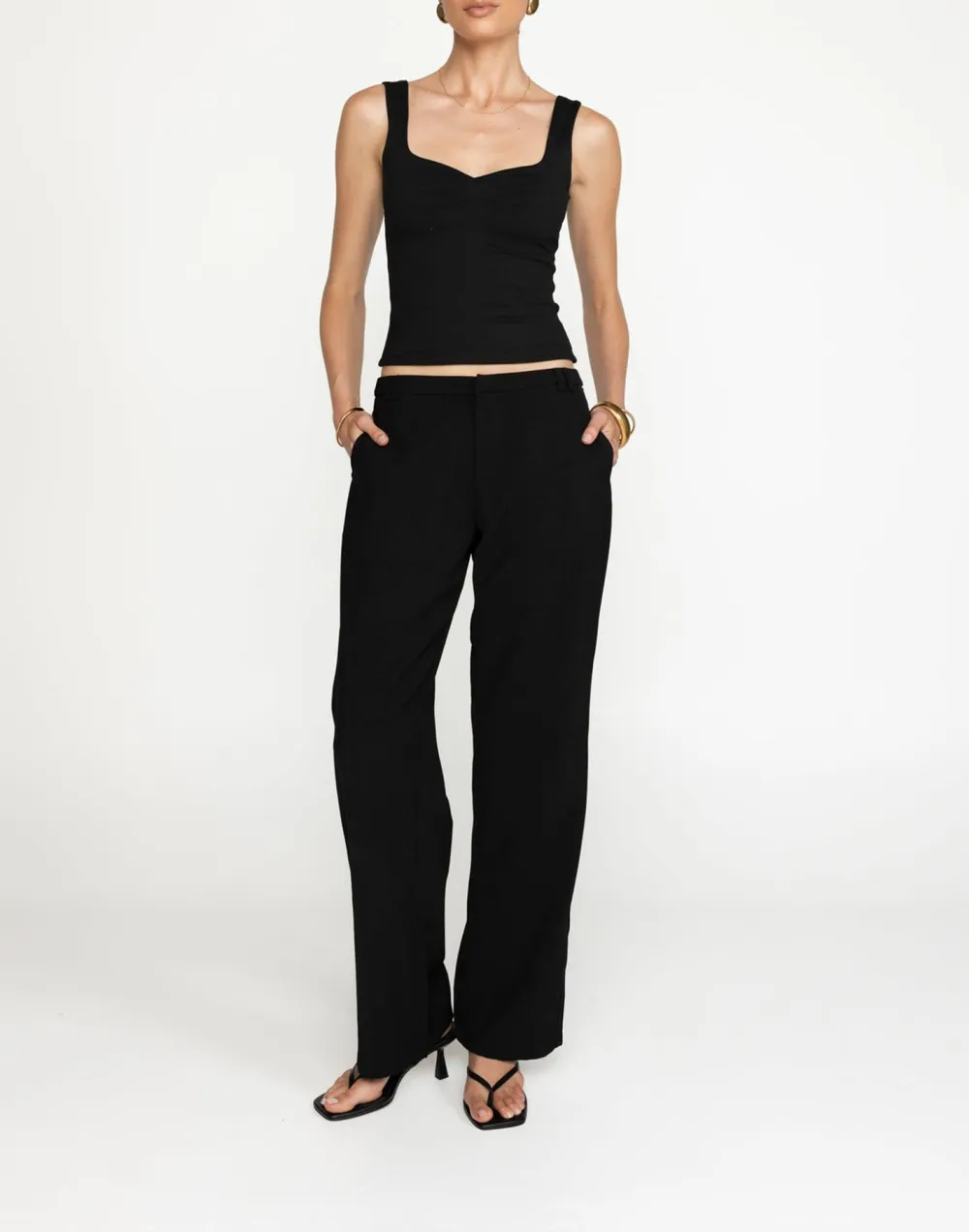 Elegant Solid Color Heart-Shaped Women's Vest