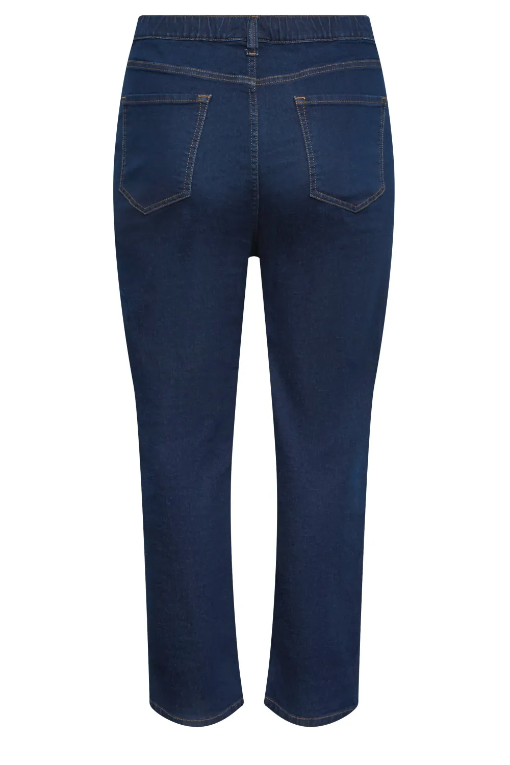 YOURS Curve Mid Blue Straight Leg RUBY Jeans