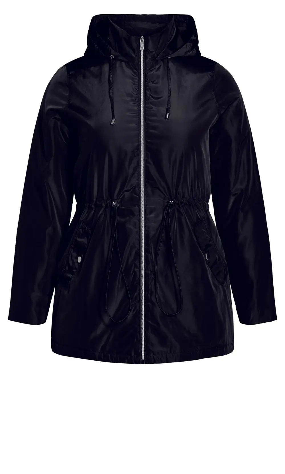 Evans Navy Lightweight Hooded Jacket