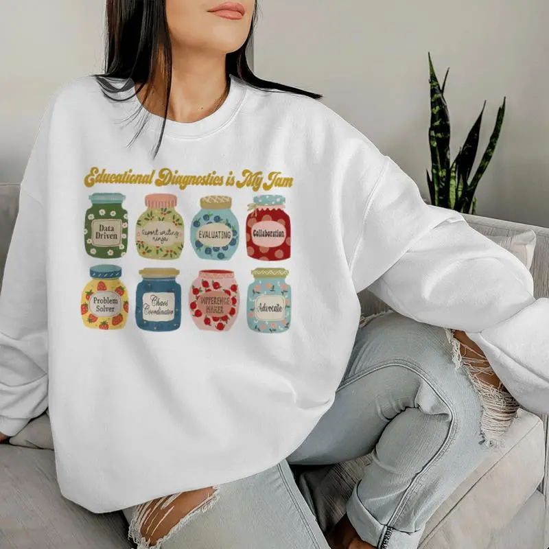 Educational Diagnostics Is My Jam Educational Diag Women Sweatshirt