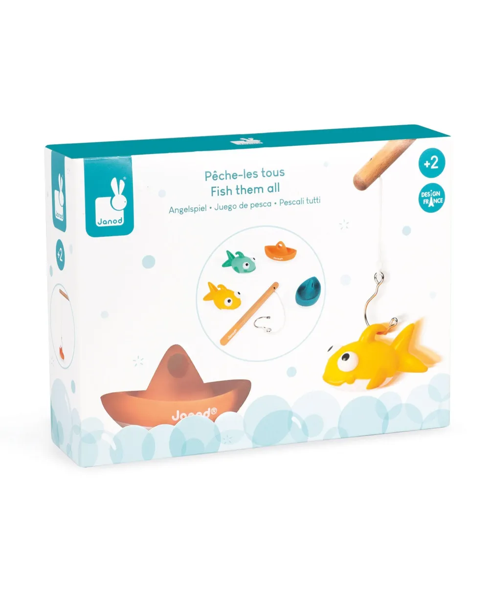 Janod Fish Them All Bath Toy