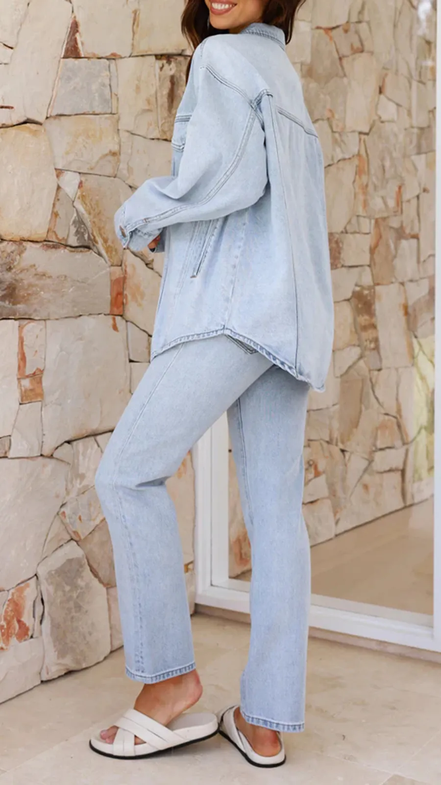 Organic Straight Leg Jeans