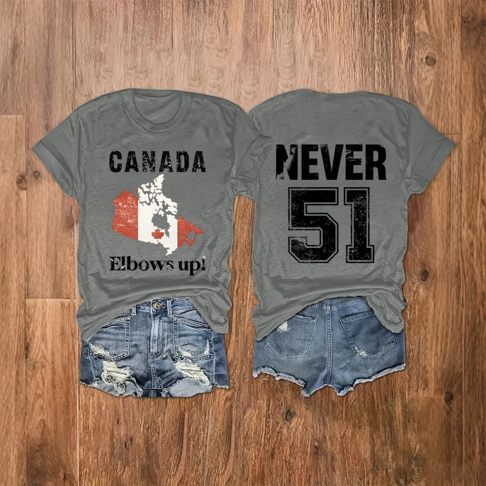 Women's Canada Never Be The 51st State T-Shirt