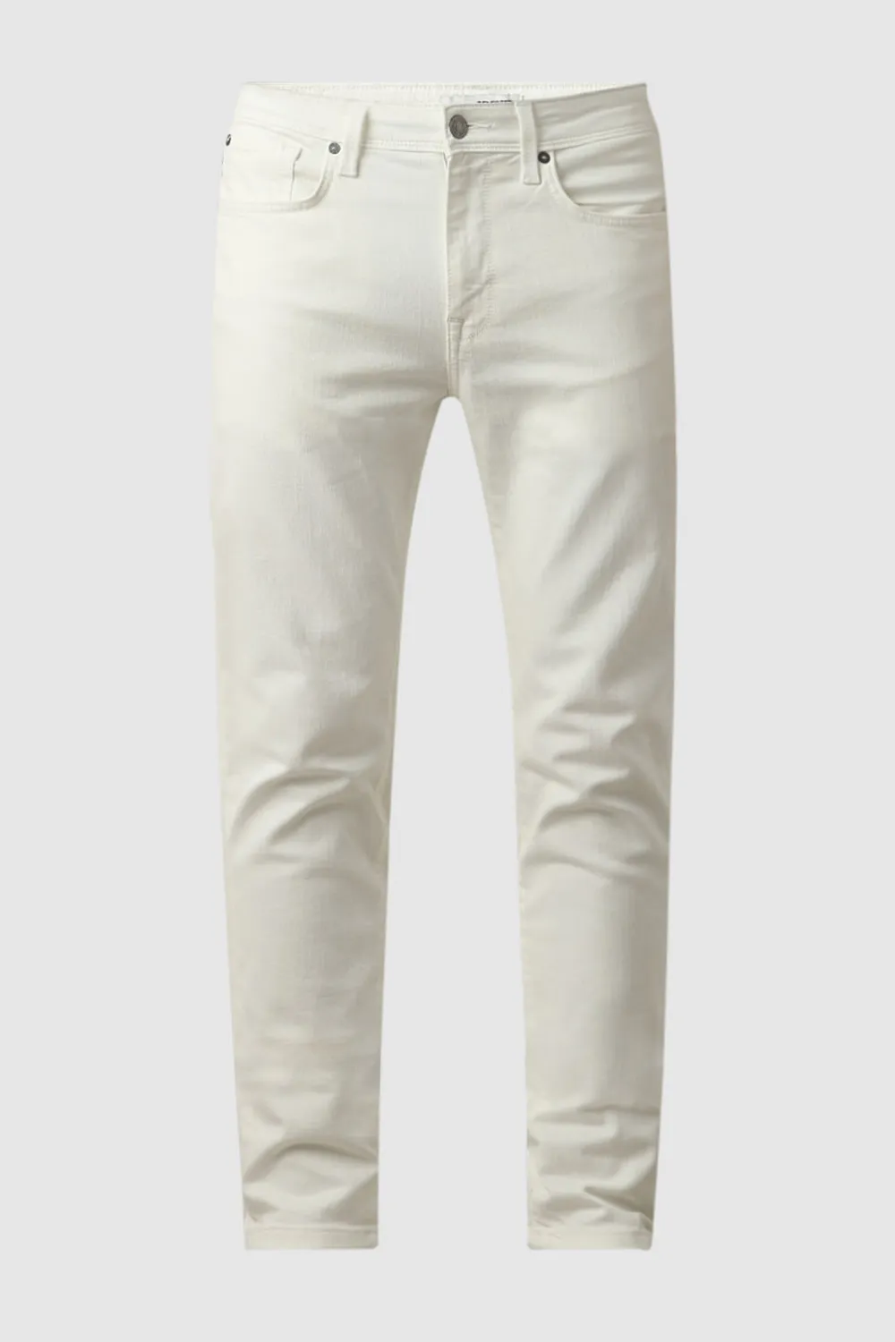 White Slim Fit Jeans