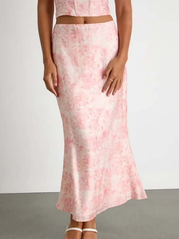 Vintage Floral Skirt