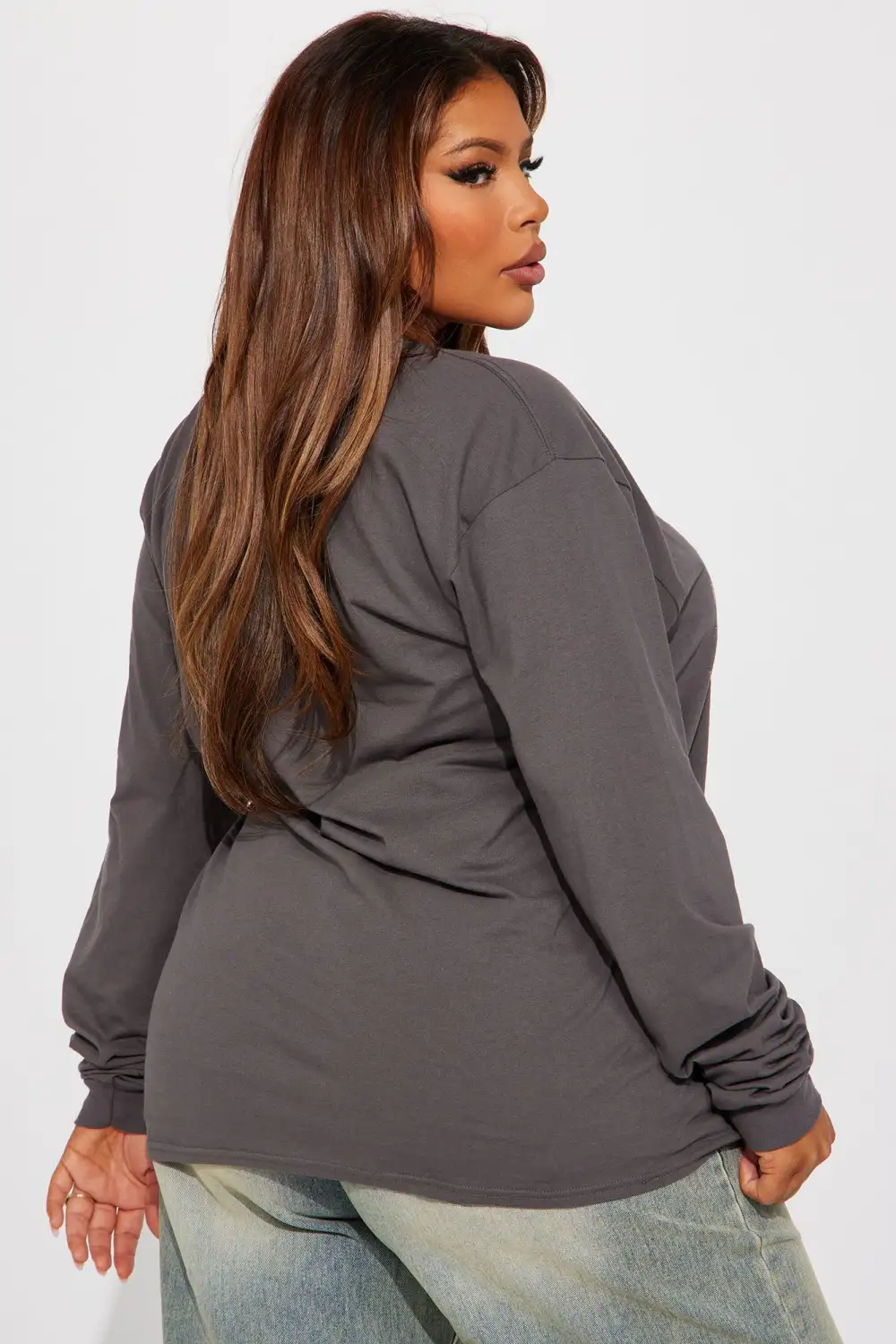 Manifest Higher Long Sleeve Tee - Charcoal