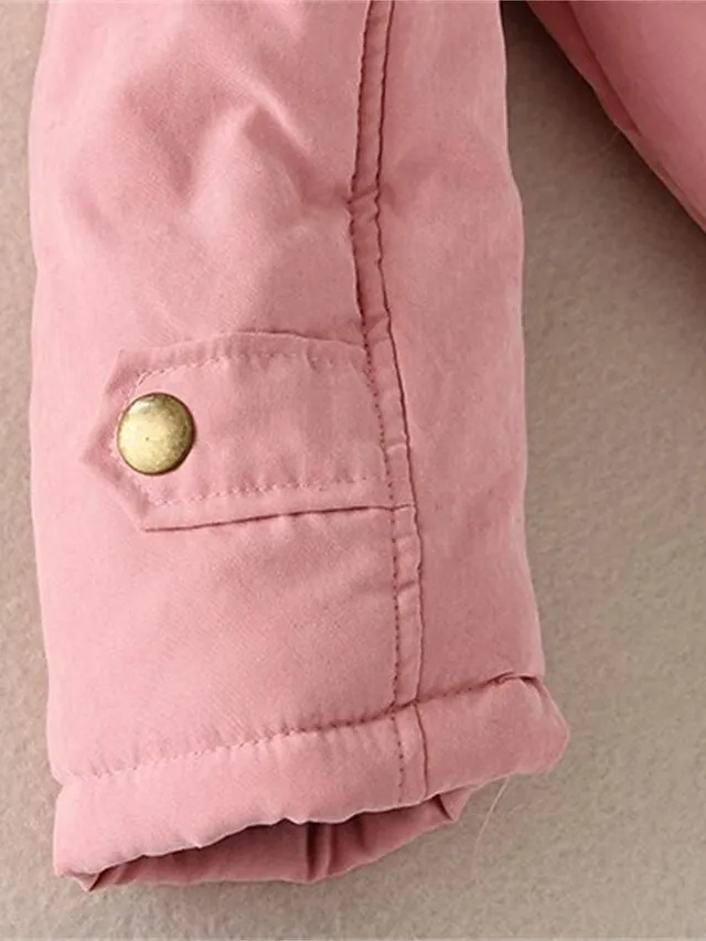 Women's Winter Coat Fleece Lined Parka Thermal Warm Windproof Puffer Jacket with Pocket Hooded Heated Jacket Fall Outerwear Drawstring Outdoor Street Fashion Casual Outerwear