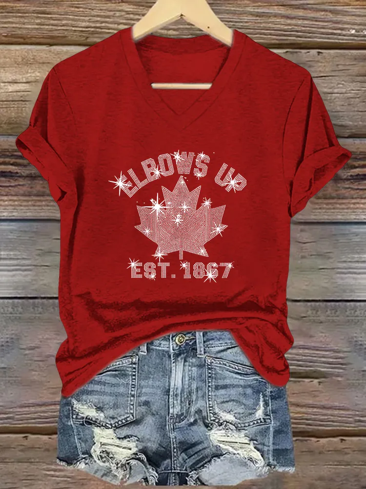Women'S Elbows Up Est 1867 T-Shirt
