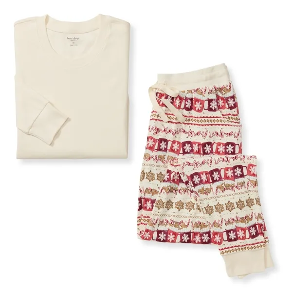 Guide My Sleigh Matching Organic Cotton Pajamas