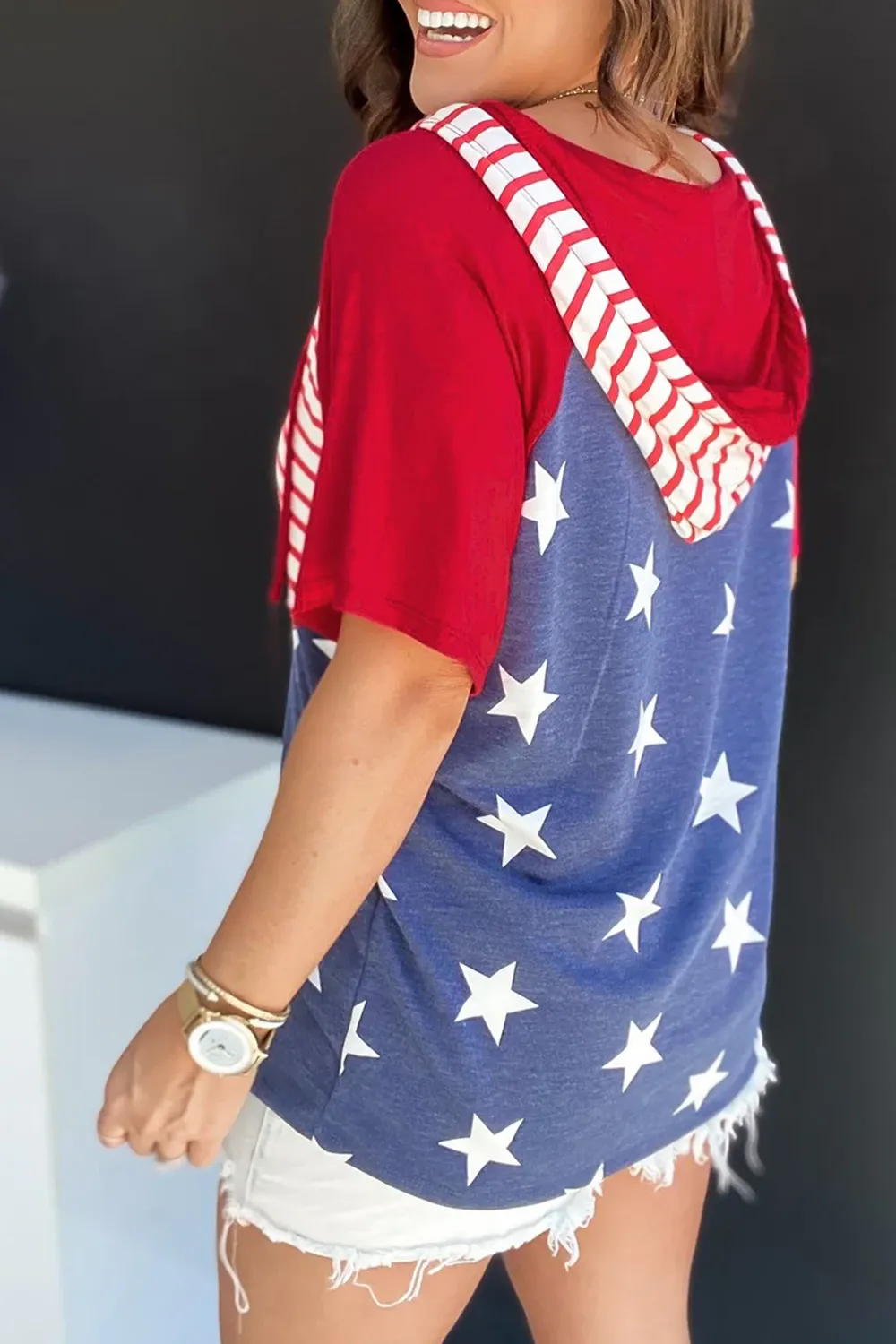 Scarlet Unique Personality Drawstring Hoodie