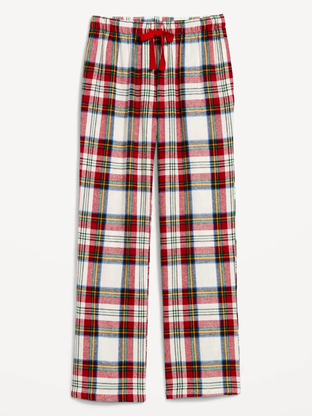 MID-RISE FLANNEL PAJAMA PANTS FOR WOMEN