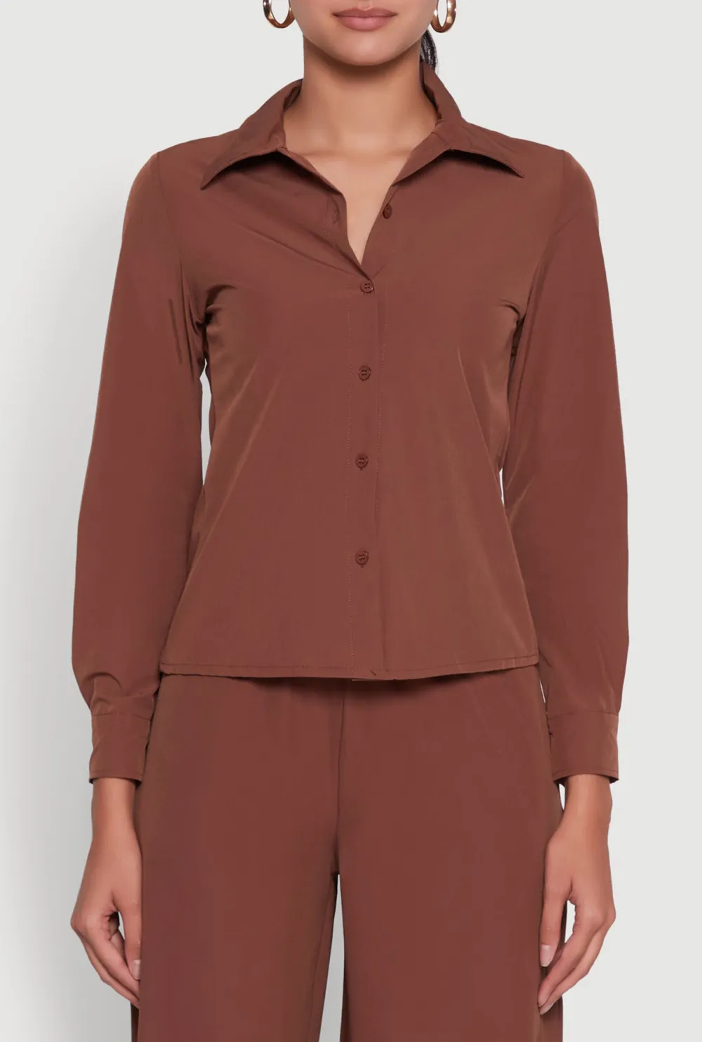 Slim Fit Long Sleeved Shirt