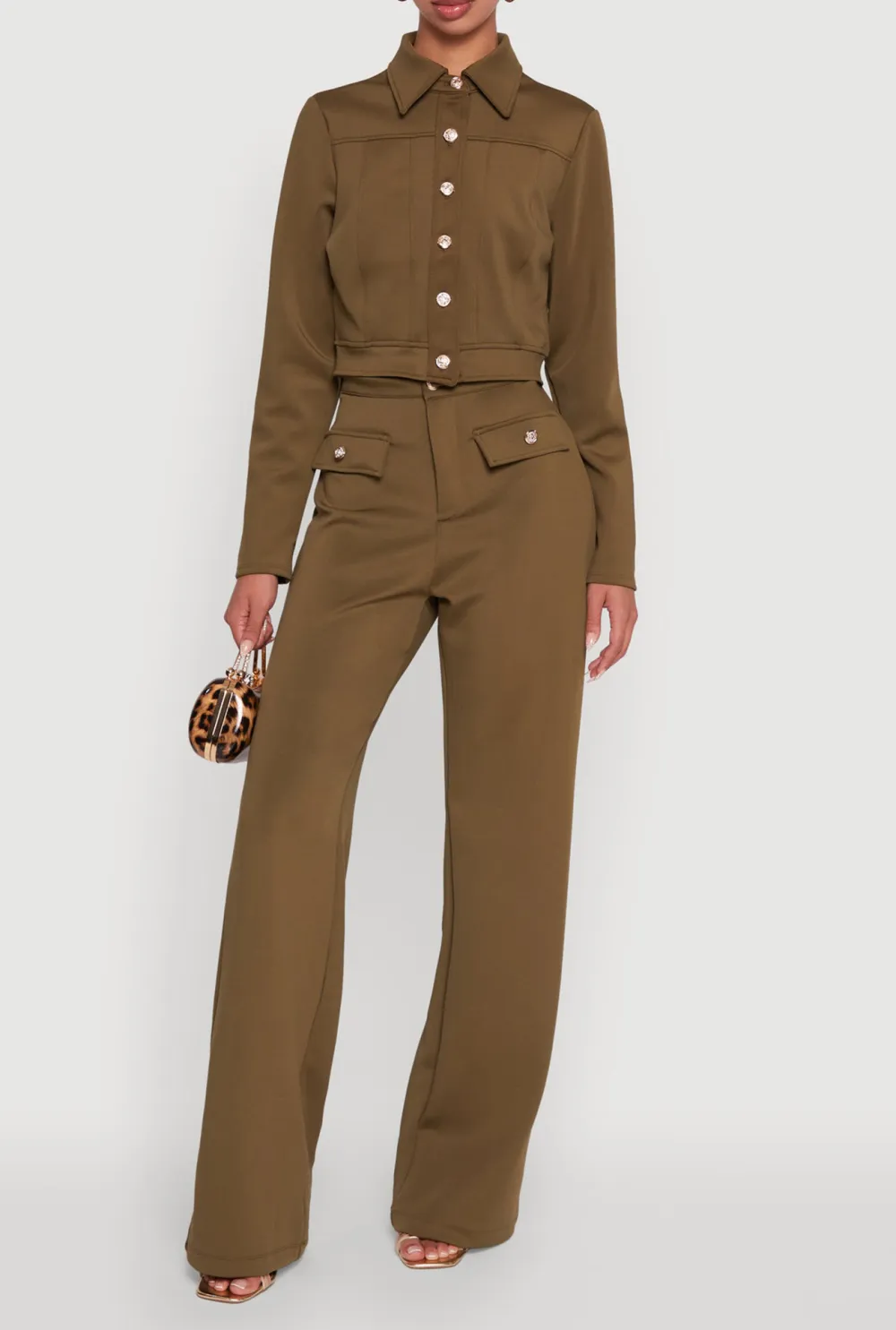 Short Shirt Collar Jacket