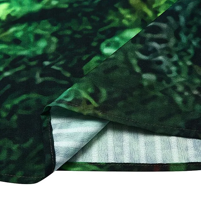 Women‘s Casual Dress Ethnic Dress Shift Dress Midi Dress Leopard Black White Half Sleeve Floral Print Summer Spring V Neck Basic Daily Vacation Weekend 2023 S M L XL XXL 3XL