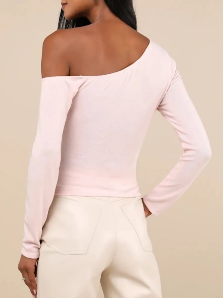 Twist Off-the-Shoulder Top