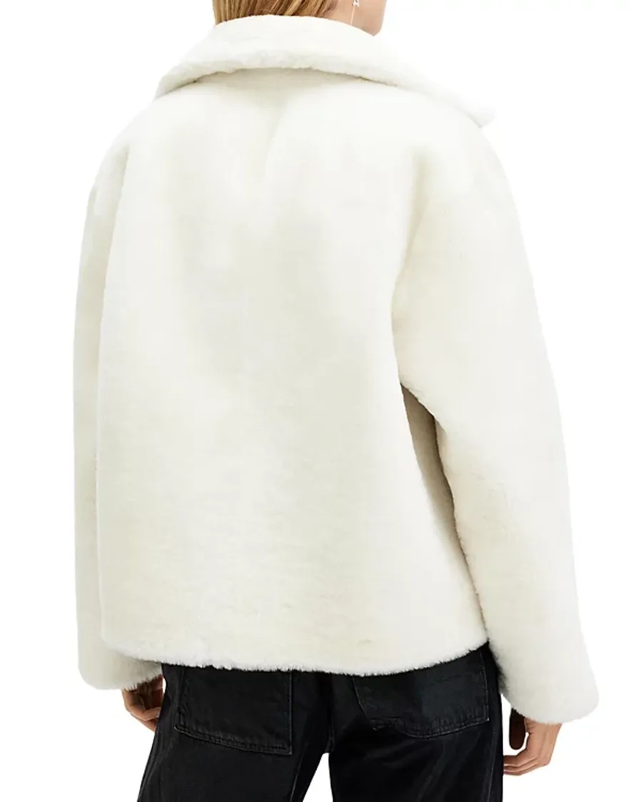 Multicolor Reversible Shearling Jacket