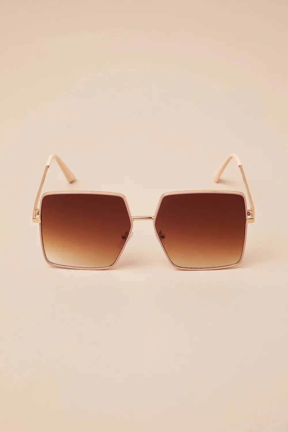 Retro Artistic Square Wide-rimmed Women's Sunglasses