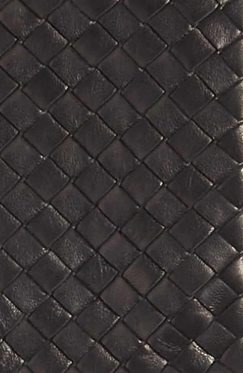 Intrecciato Leather Gloves