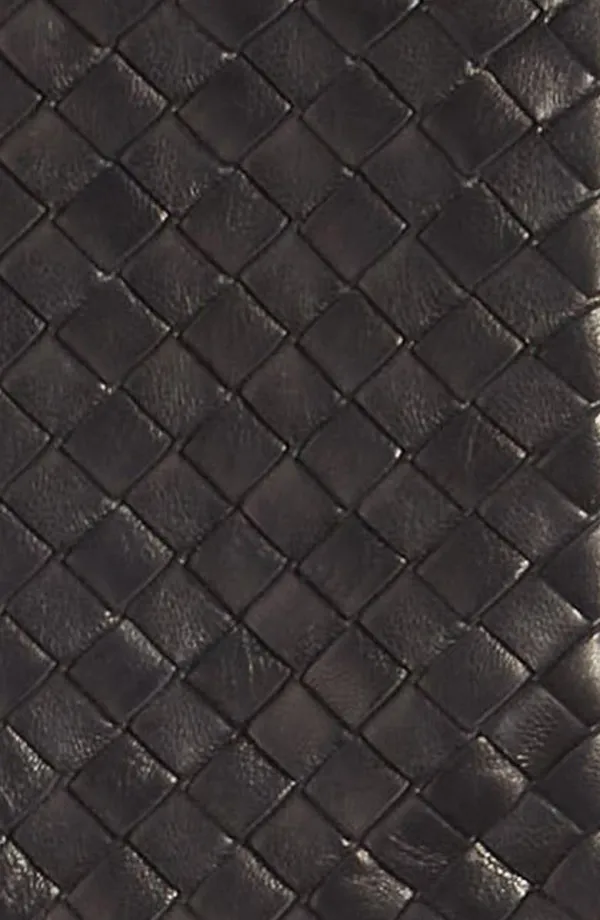 Intrecciato Leather Gloves