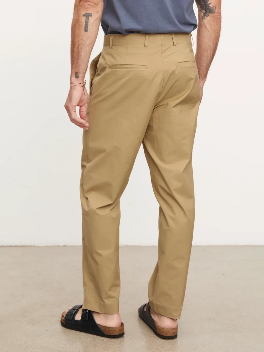 Men's Solid Color Business Suit Commuter Pants