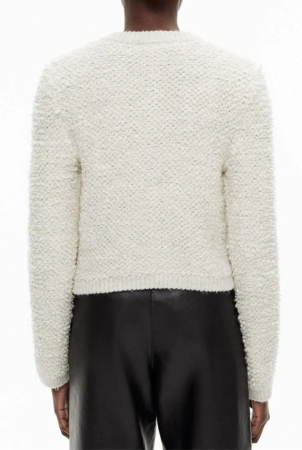 Knitted Fleece Cardigan