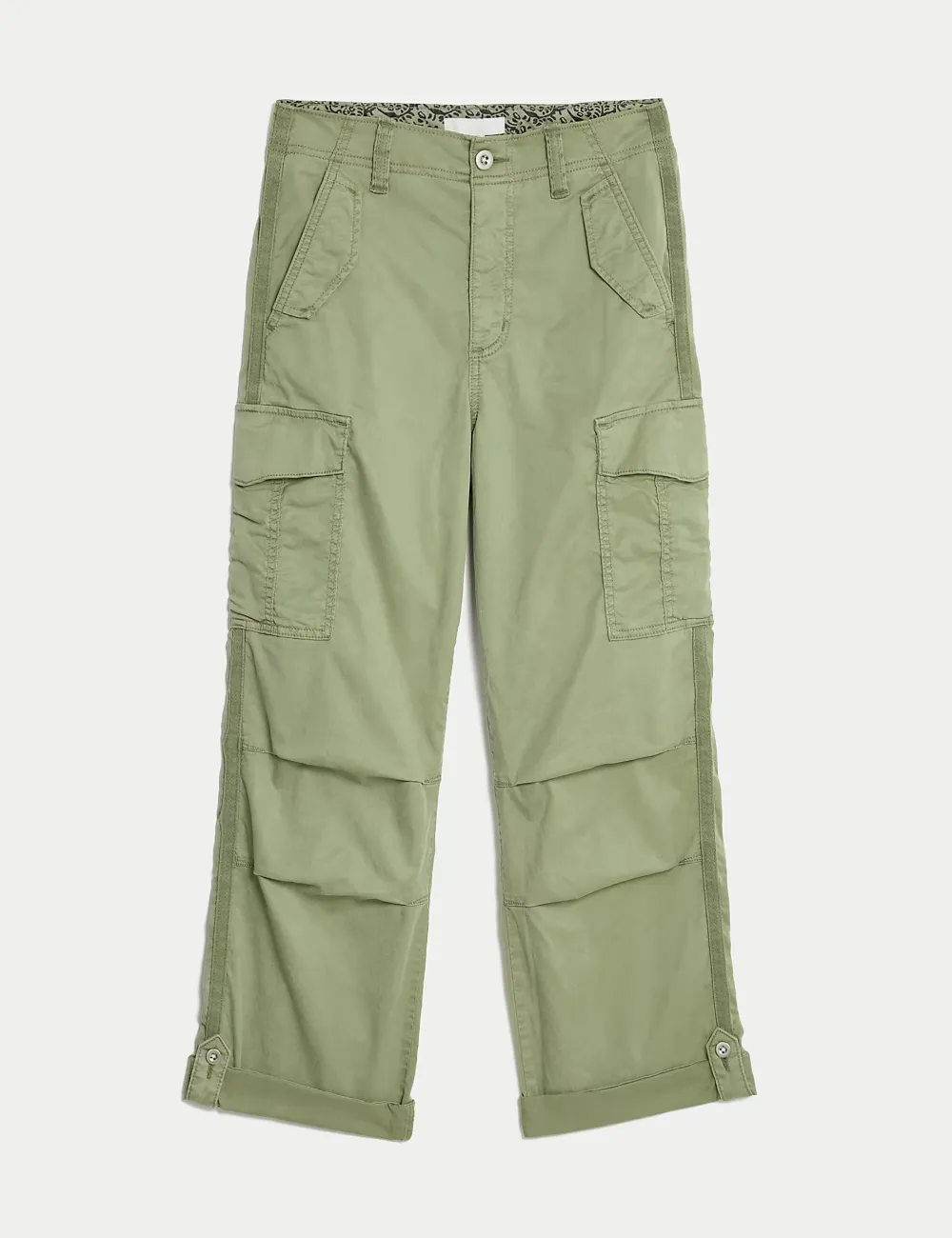 Tea Dyed Cropped Trousers