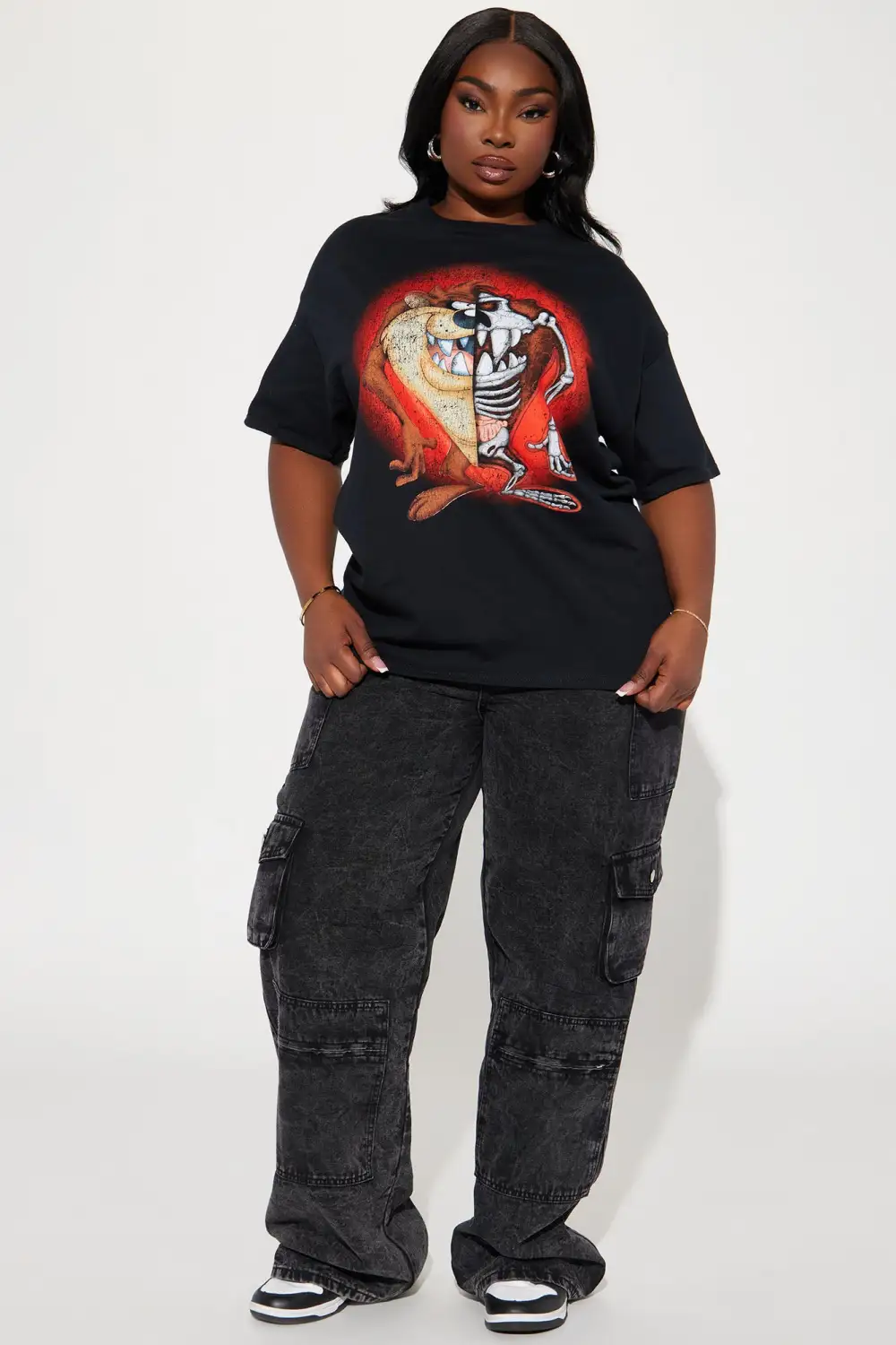 Tazmanian Devil Graphic Tshirt - Black