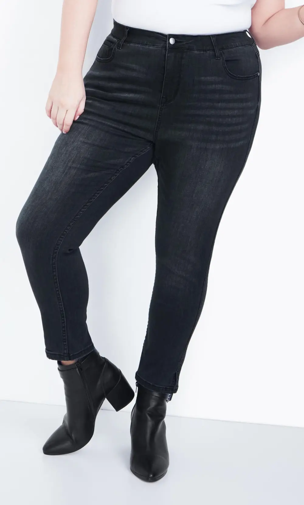 Evans Black Villa Skinny Jean