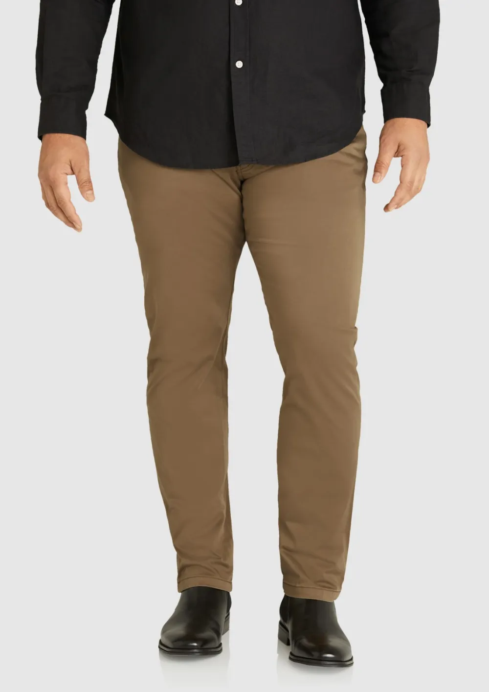 MUSTARD STRETCH CASUAL PANT
