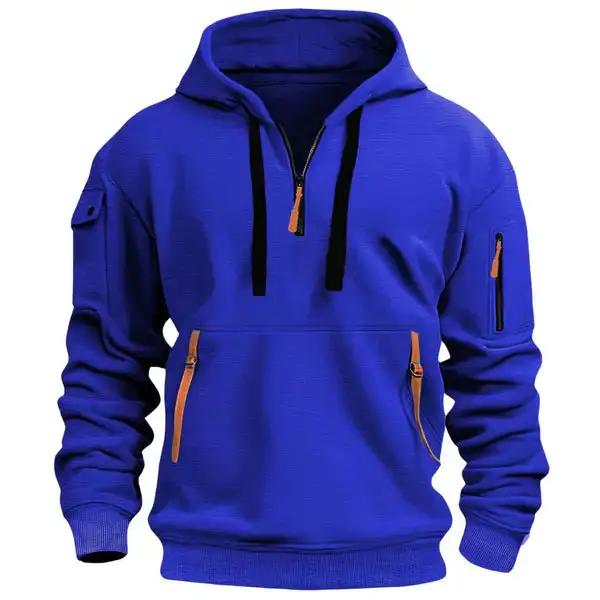 LEON | ENHANCED ZIP-UP SWEATSHIRT