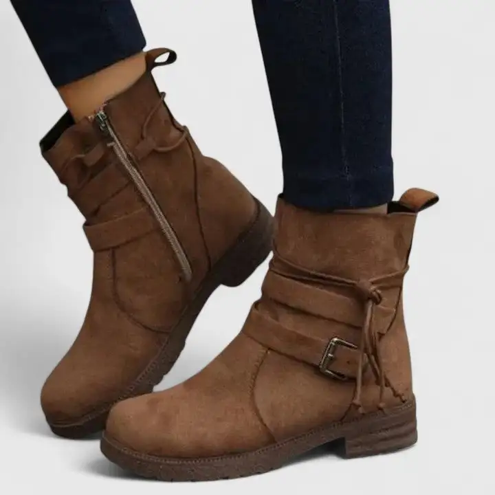 Slouchy Shaft Ankle Boots