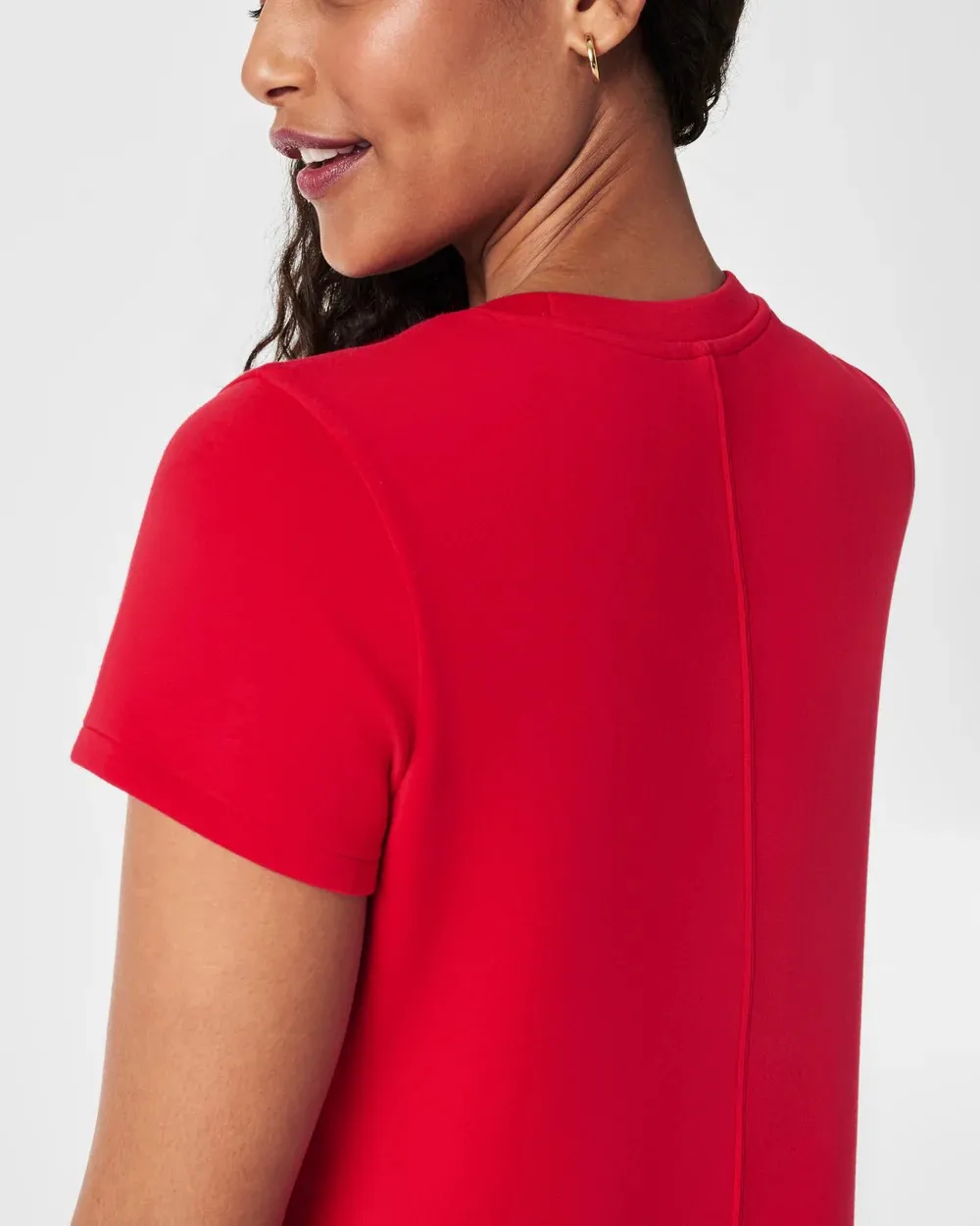 Crew Neck Maxi Dress