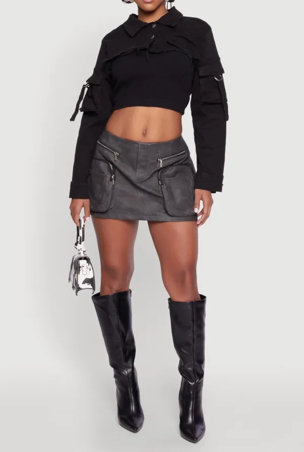 Backless Work Bag Jacket