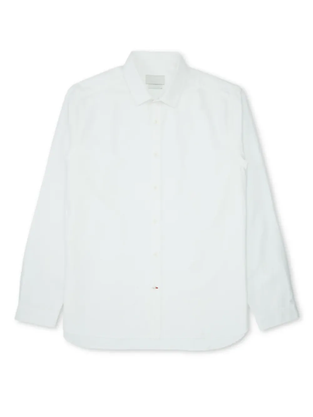 Casual Style White Organic Cotton Shirt