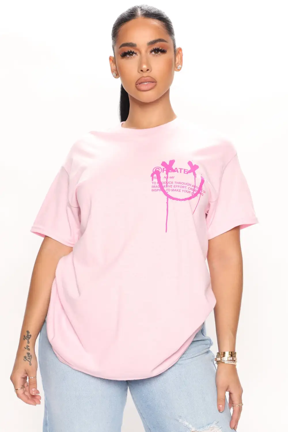 Create Art Tee - Pink