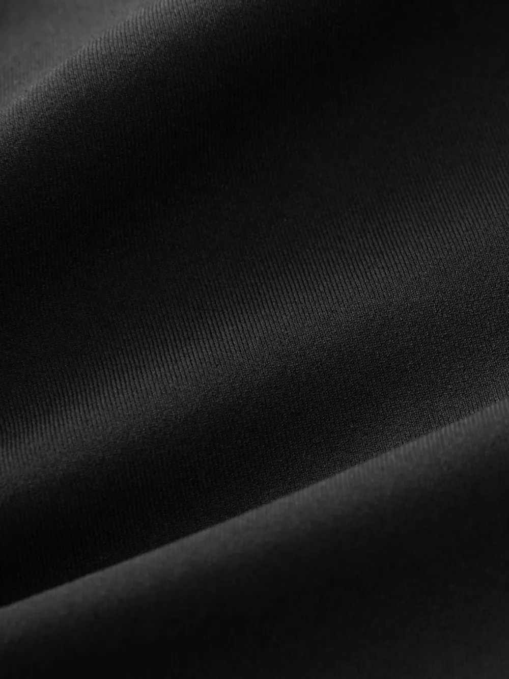 Black Custom Elastic Trumpet Pants