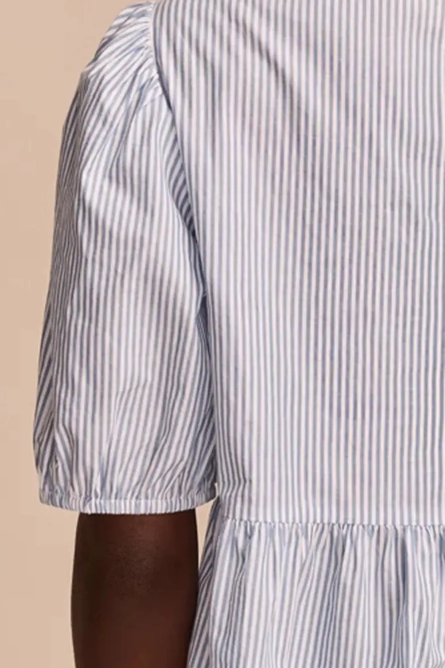 Blue Stripe Babydoll Flyaway