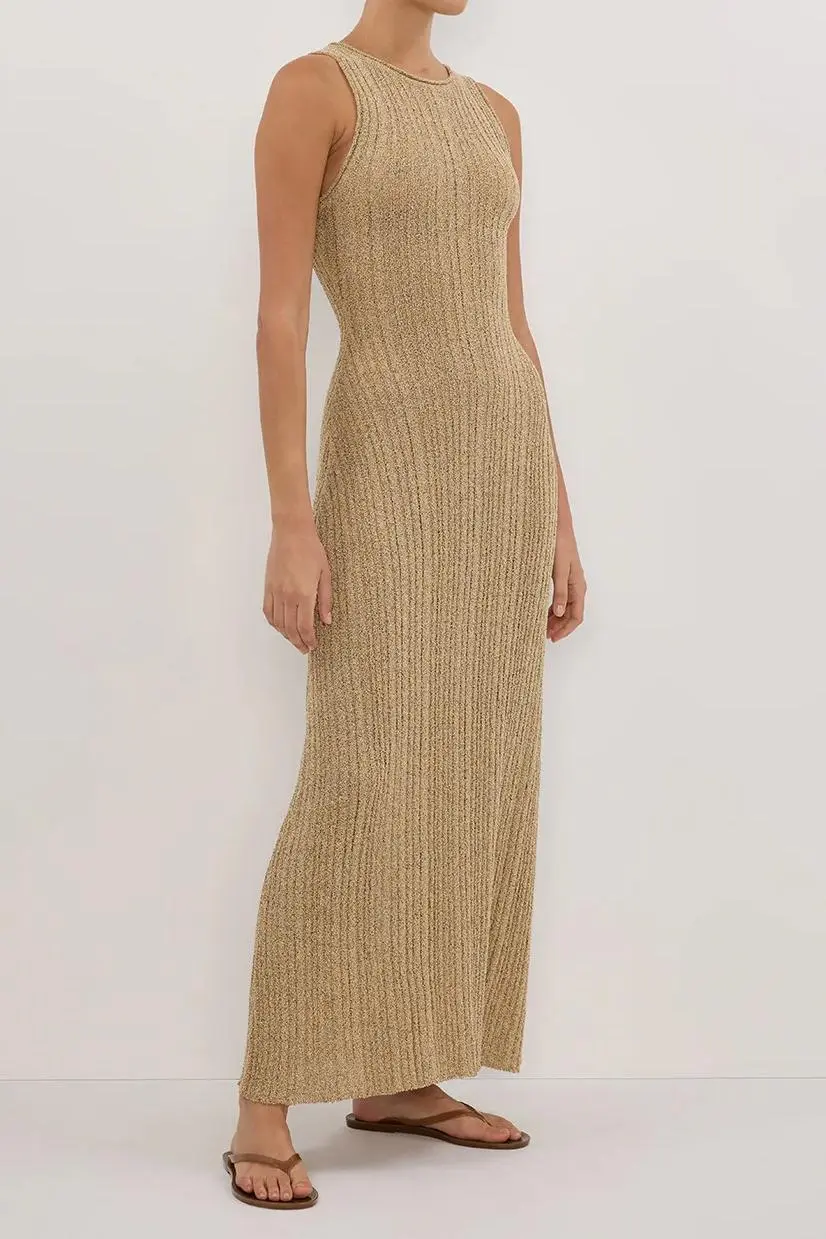 DUNE KNIT MAXI DRESS