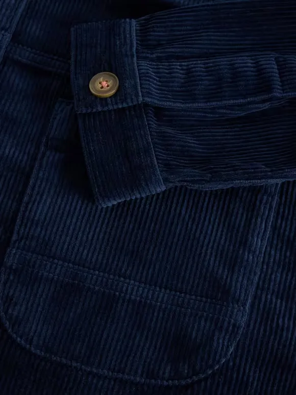 Corduroy Jacket In Dark Navy