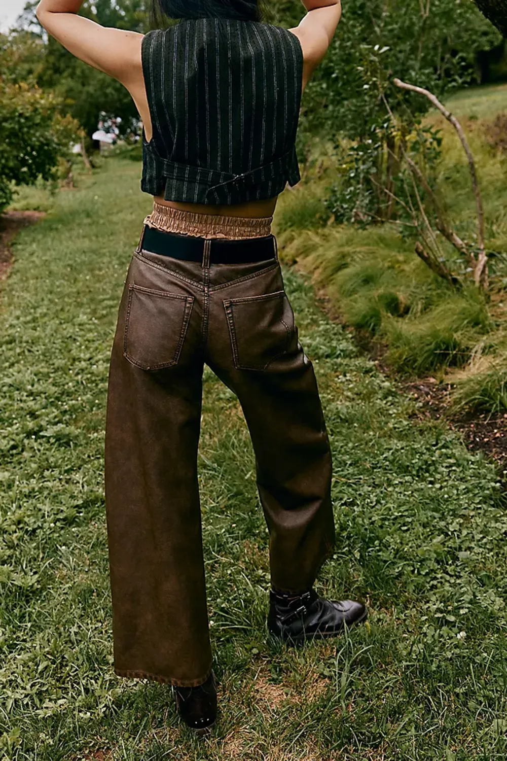 Wide Leg Utility Pants