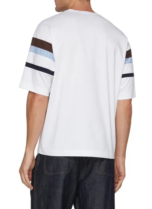 Simple White Stripes T-Shirts