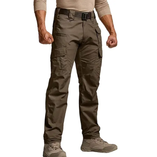 Men's Tactical Work Pants 9 Pockets Ripstop