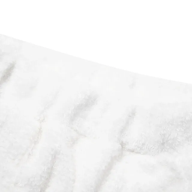 Women's Loungewear Sets Fluffy Fuzzy Sweatsuit 3 Pieces Pajama Pure Color Warm Fashion Simple Party Home Street Fleece Crew Neck Sleeveless Crop Top Pant Elastic Waist Winter Fall Black Camel