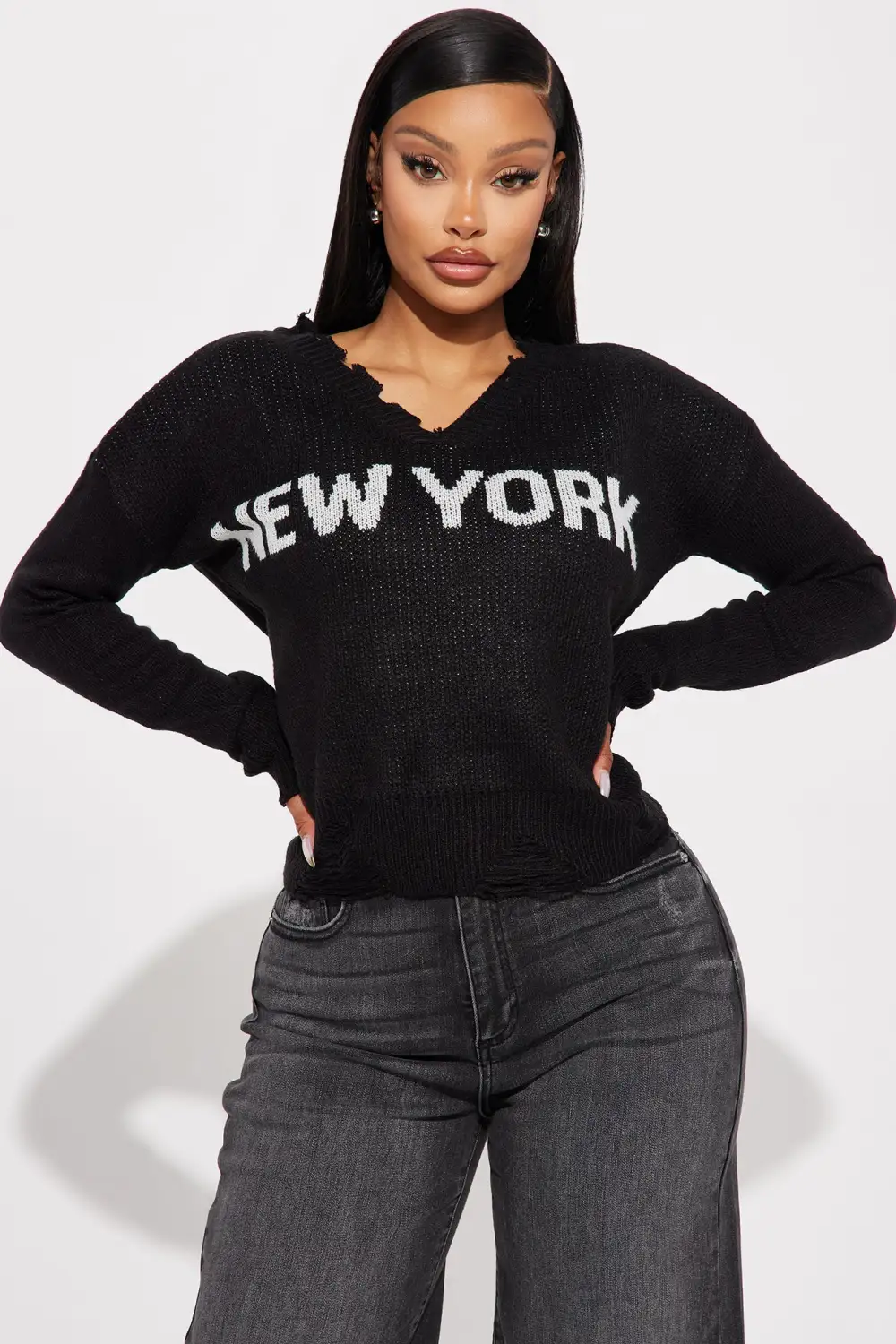 Rep Your City Sweater - Black/combo