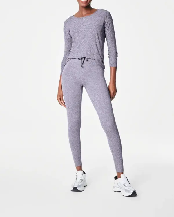 Open-Back Long Sleeve Top