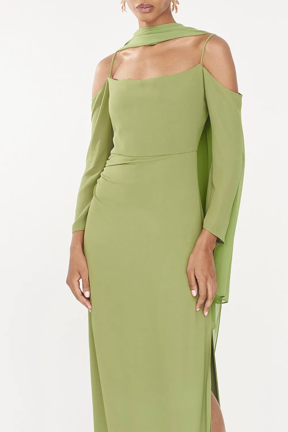 Olive Oil Casual Style Shawl